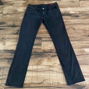 SEVEN7 Black 5-pocket Cotton Jeans w/Stretch Size 30/6